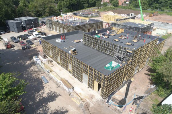 Pioneering new eco-build for St Mary's takes shape